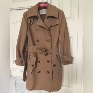 Burberry Britt wool trench coat